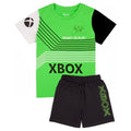 Green-Black-White - Front - Xbox Boys Short Pyjama Set