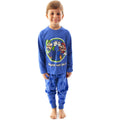 Blue-Green-White - Pack Shot - Super Mario Boys Luigi Pyjama Set