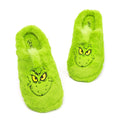 Green-Black - Side - The Grinch Unisex Adult Slippers