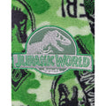 Green-Black - Close up - Jurassic World Boys Camo Robe