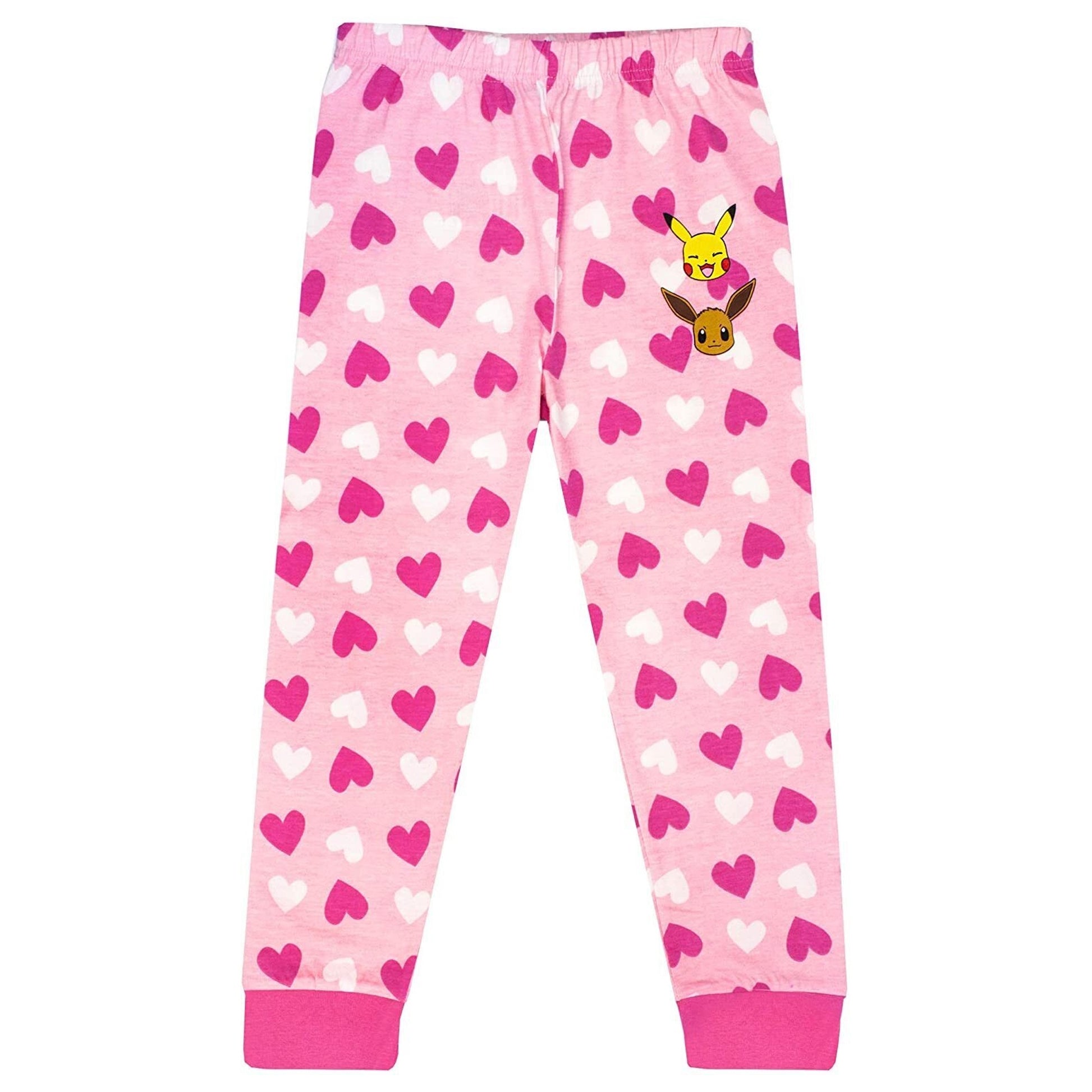 White-Pink - Lifestyle - Pokemon Girls Besties Long Pyjama Set