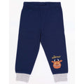 Navy-Grey-Brown - Side - The Gruffalo Boys Striped Pyjama Set