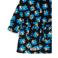 Black-Blue - Lifestyle - Sonic The Hedgehog Childrens-Kids Dressing Gown