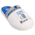Blue-White-Grey - Front - Star Wars Mens R2-D2 Slippers