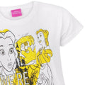 White-Yellow-Black - Back - Beauty And The Beast Girls We Are Together Now Belle T-Shirt