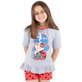 Grey-Red-Black - Back - Miraculous Girls I Am My Own Hero! Short Pyjama Set (Pack of 3)