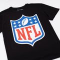 Black-Blue-Red - Back - NFL Mens Shield T-Shirt