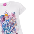 White-Blue-Pink - Side - Cinderella Girls Reality Is Just A Fairy Tale T-Shirt