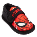 Black-Red - Front - Spider-Man Boys Slippers
