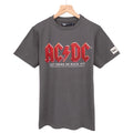 Charcoal - Front - AC-DC Childrens-Kids Let There Be Rock Band T-Shirt
