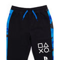 Black-Blue-White - Back - Playstation Boys Camo Lounge Pants