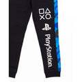 Black-Blue-White - Side - Playstation Boys Camo Lounge Pants