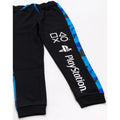 Black-Blue-White - Side - Playstation Boys Camo Jogging Bottoms