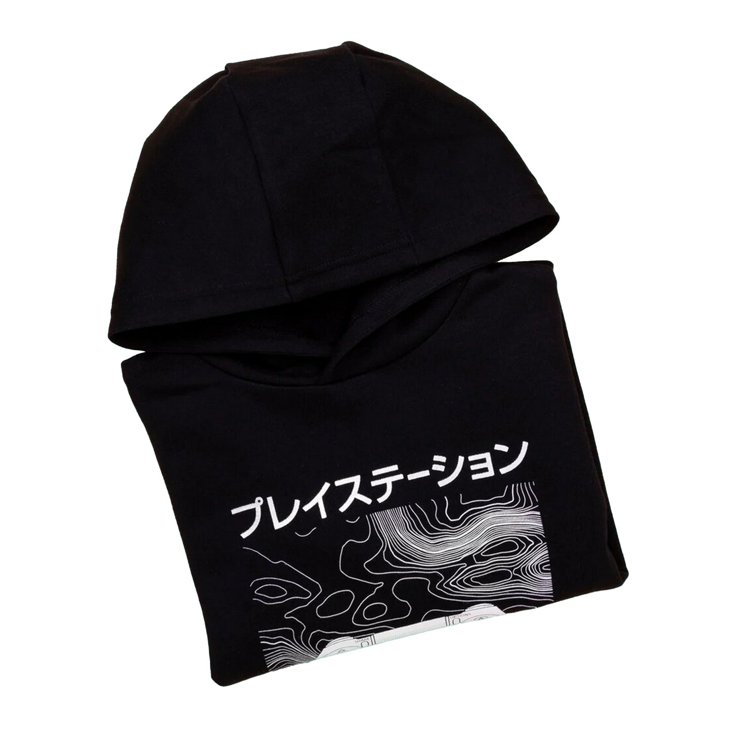 Black-White - Close up - Playstation Boys Japanese Logo Hoodie