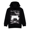 Black-White - Front - Playstation Boys Japanese Logo Hoodie