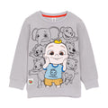 Grey - Front - Cocomelon Childrens-Kids Group Shot Sweatshirt