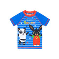 Blue-Red-Black - Side - Bing Bunny Boys Pando Contrast Swim Set