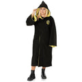 Black-Yellow - Front - Harry Potter Unisex Adult Hufflepuff Replica Gown