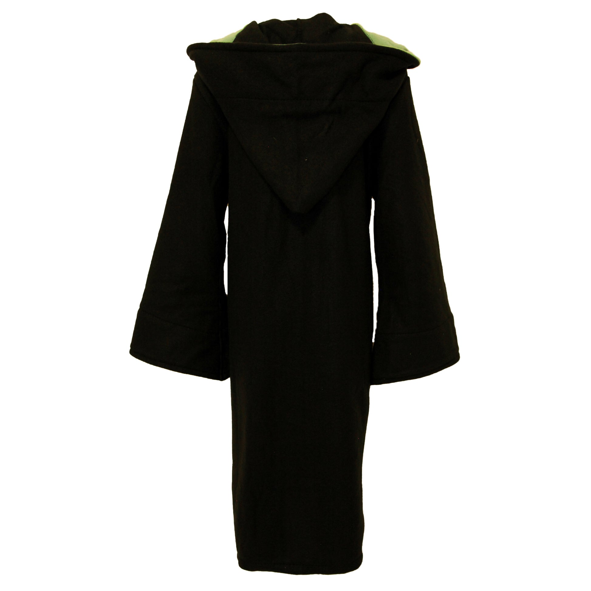 Black-Green - Back - Harry Potter Childrens-Kids Slytherin Replica Gown