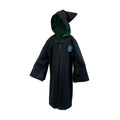 Black-Green - Side - Harry Potter Childrens-Kids Slytherin Replica Gown