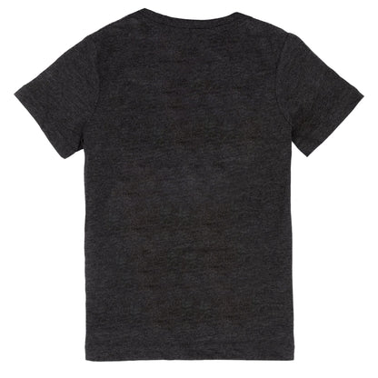 Black-Orange - Back - Minecraft Childrens-Kids Don´t Mine At Night Sequin Flip T-Shirt