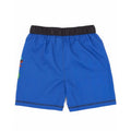 Blue-White - Back - Marvel Boys Swim Shorts