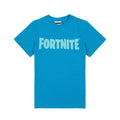 Blue - Front - Fortnite Childrens-Kids Battle Royale T-Shirt