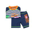 Blue-White-Orange - Side - Peppa Pig Boys Roar! Swim Set