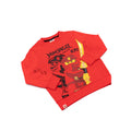 Red-Black - Back - Lego Ninjago Boys Kai Warrior Jumper