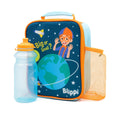 Blue-Orange - Front - Blippi Big Or Small? Lunch Bag and Bottle Set