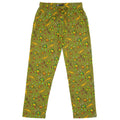 Green-Yellow - Front - Teenage Mutant Ninja Turtles Mens Lounge Pants