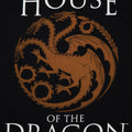 Black-Burnt Orange - Lifestyle - House Of The Dragon Mens Logo T-Shirt