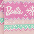 Pastel Pink - Lifestyle - Barbie Girls Fair Isle Jumper