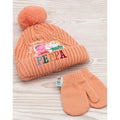 Peach - Lifestyle - Peppa Pig Childrens-Kids Hat And Gloves Set