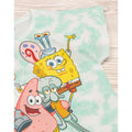 White-Blue - Pack Shot - SpongeBob SquarePants Girls Front Tie Top