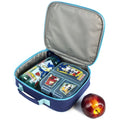 Blue-White - Side - Sonic The Hedgehog Gotta Go Fast Lunch Bag And Bottle