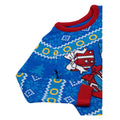 Sky Blue - Side - Sonic The Hedgehog Childrens-Kids Knitted Christmas Jumper