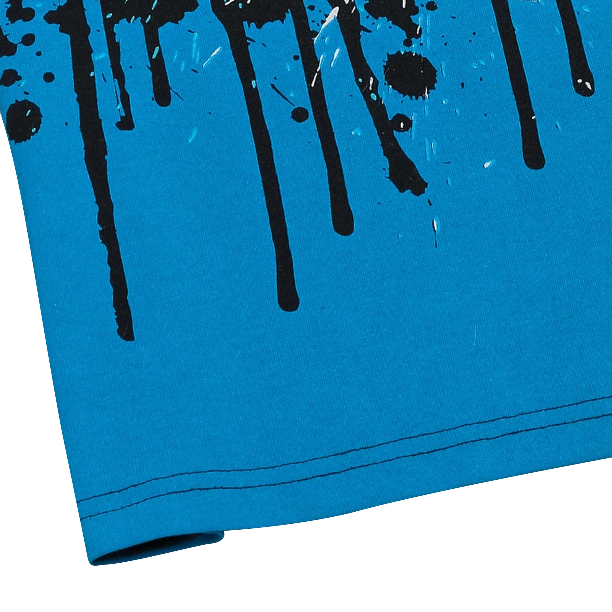 Black-Blue - Lifestyle - Sonic The Hedgehog Childrens-Kids Skateboard T-Shirt