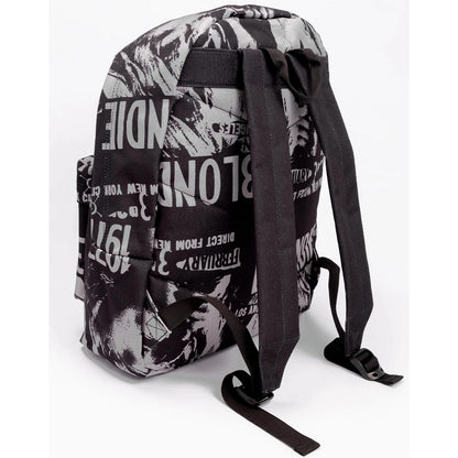 Black-White-Yellow - Back - Blondie 3rd February 1977 LA Concert Backpack