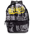 Black-White-Yellow - Front - Blondie 3rd February 1977 LA Concert Backpack