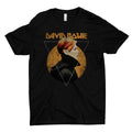 Black - Front - David Bowie Unisex Adult Moon T-Shirt