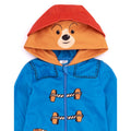 Blue-Brown-Red - Lifestyle - Paddington Bear Childrens-Kids 3D Hooded Jumpsuit