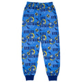 Grey-Blue-Yellow - Side - Batman Boys Long-Sleeved Pyjama Set