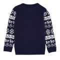 Navy - Back - Paw Patrol Childrens-Kids Chase Knitted Christmas Jumper