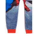 Grey-Blue-Red - Side - Spider-Man Boys Sleepsuit
