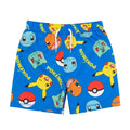 Light Blue-Vibrant Blue - Back - Pokemon Boys Swim Shorts (Pack of 2)