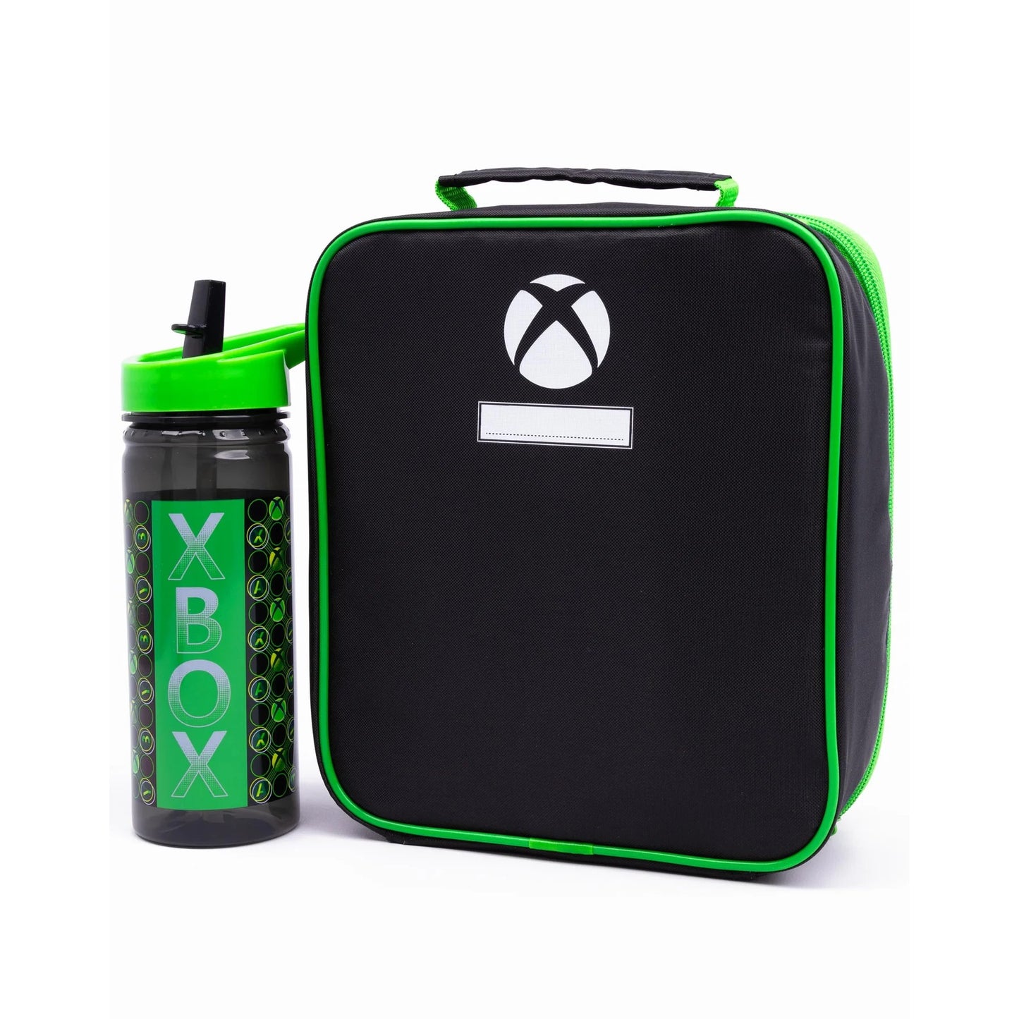 Black-Green - Back - Xbox Lunch Bag and Bottle (Pack of 5)