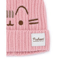 Pink - Lifestyle - Pusheen Womens-Ladies The Cat Knitted Beanie & Gloves Set