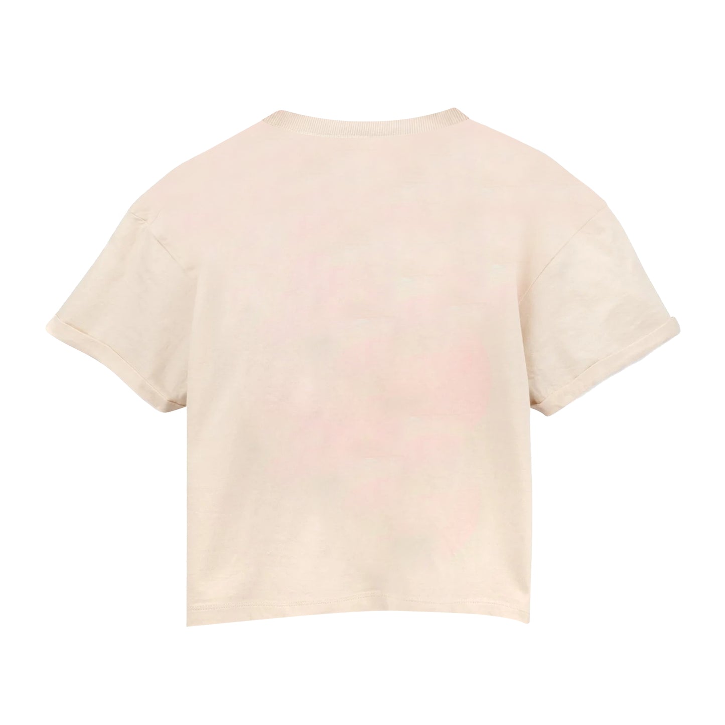 Cream - Back - Pusheen Womens-Ladies Purfect Cat Crop Top