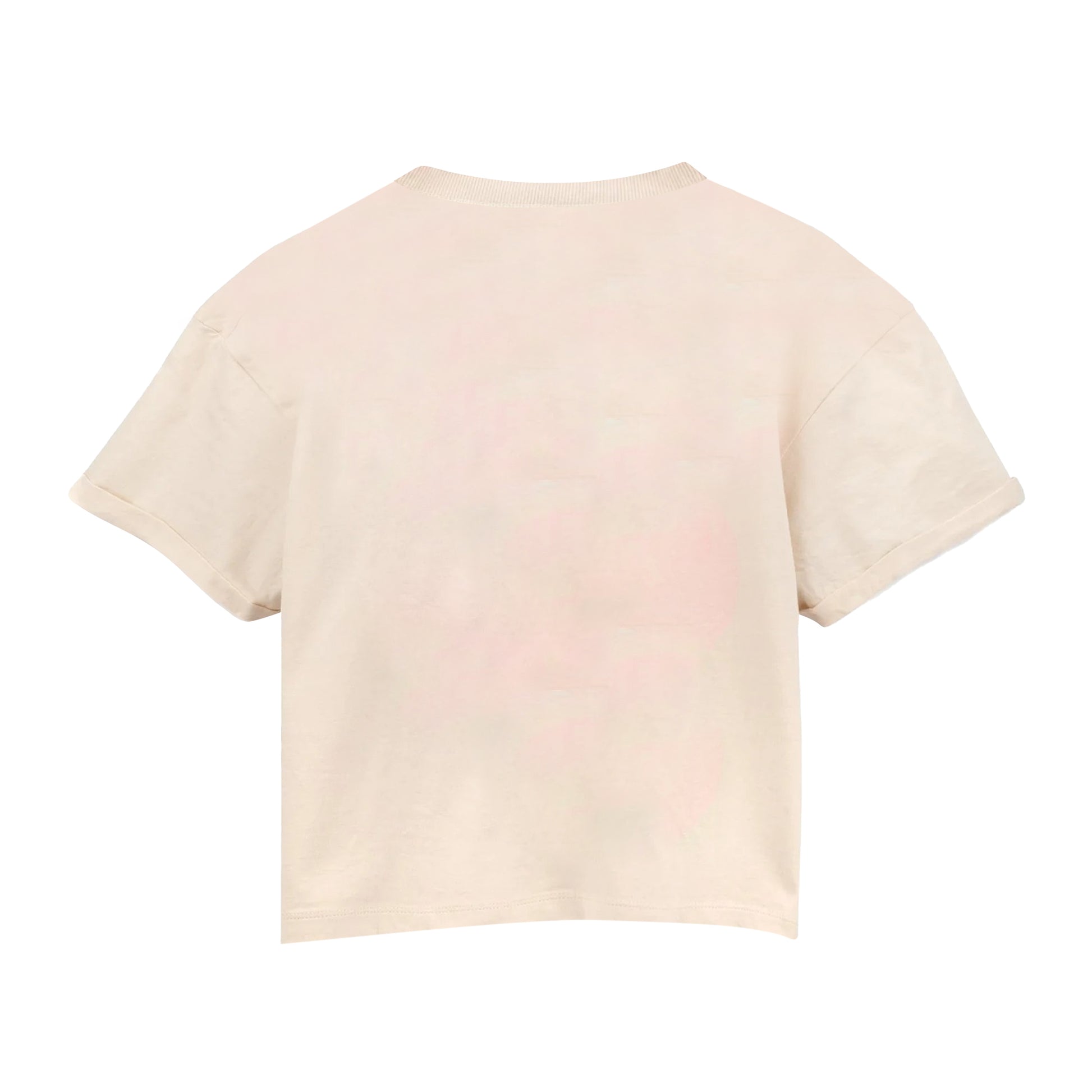 Cream - Back - Pusheen Womens-Ladies Purfect Cat Crop Top